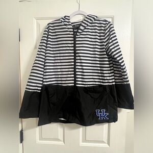 Gameday Couture 
University of Kentucky rain jacket